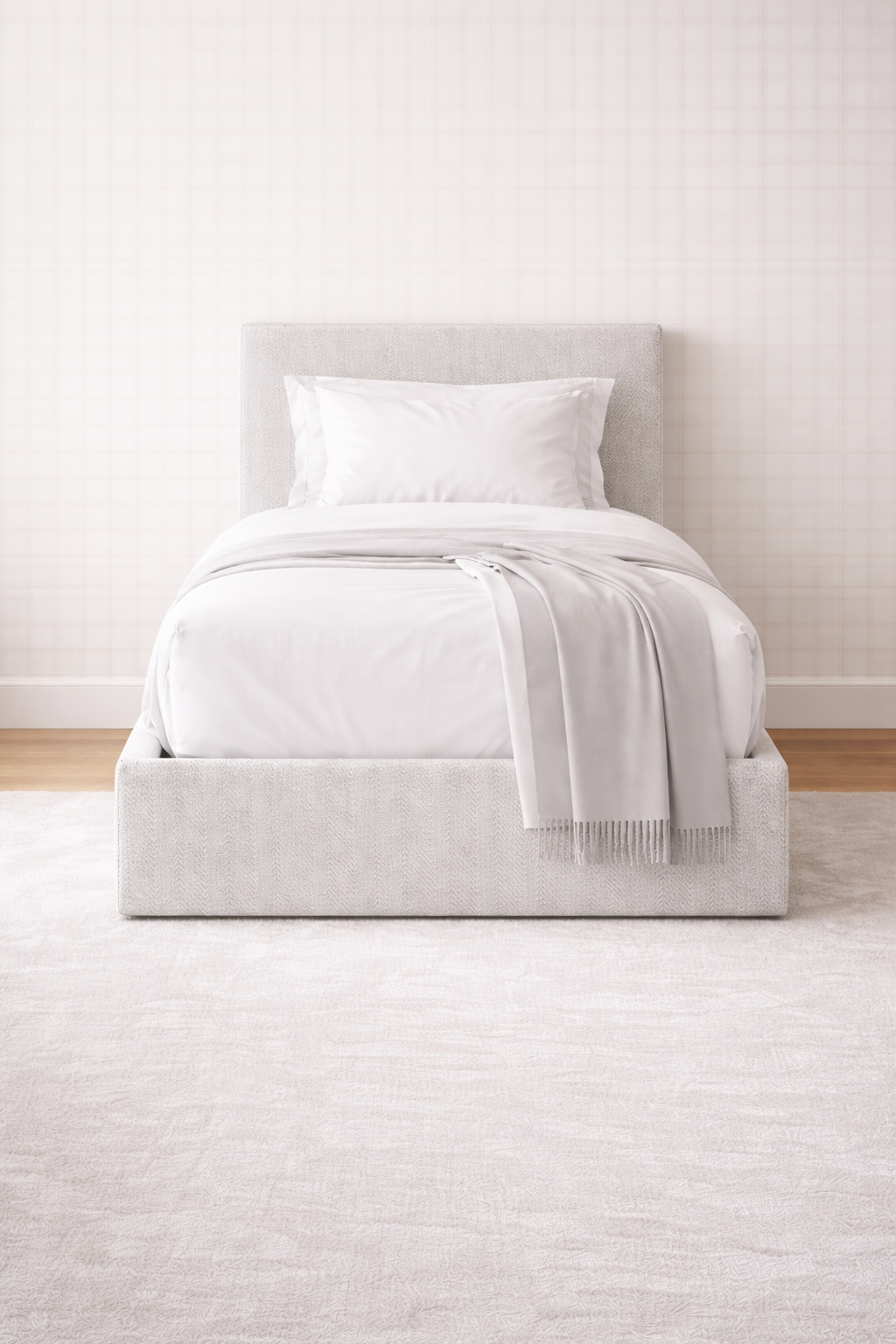 Cama Individual con Cabecera