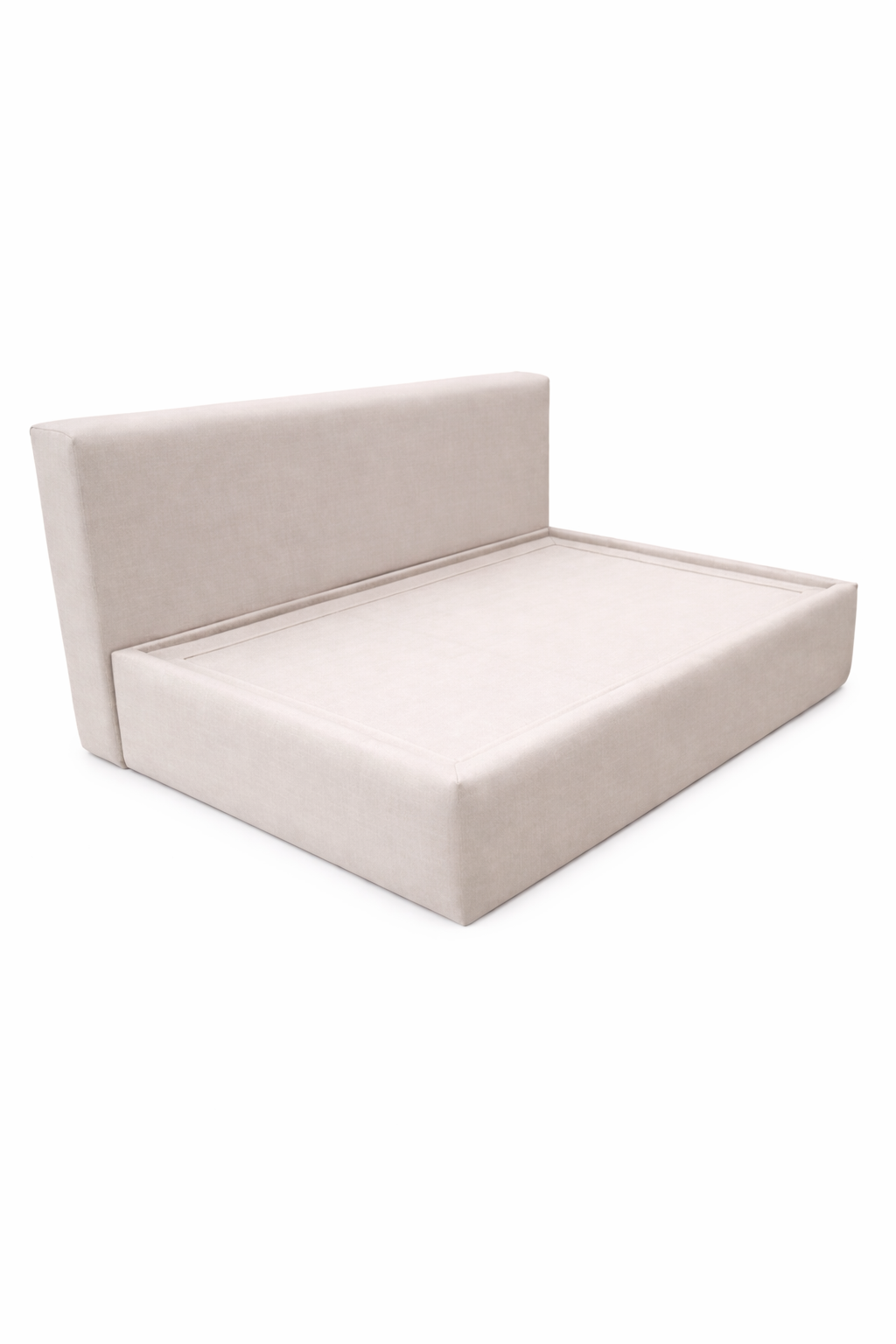 Cama Individual con Cabecera (Largo)